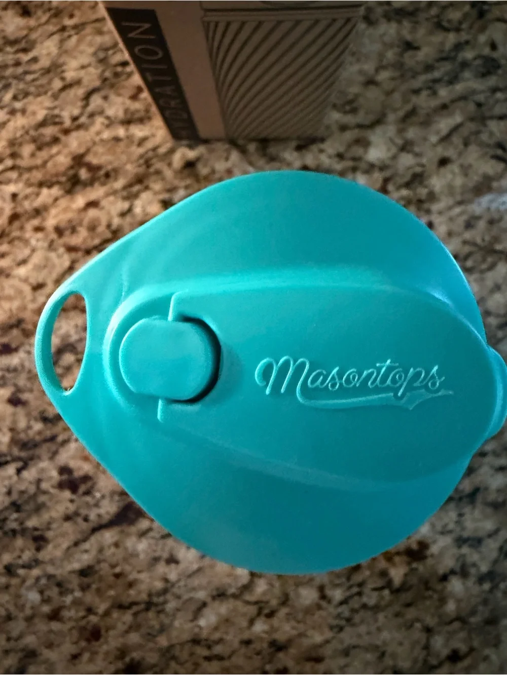 Turquoise Mason Jar Hydration Kit